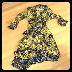 BCBG mini Wrap dress.